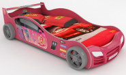 Детская кровать-машина Грифон Стайл R800 E pinky